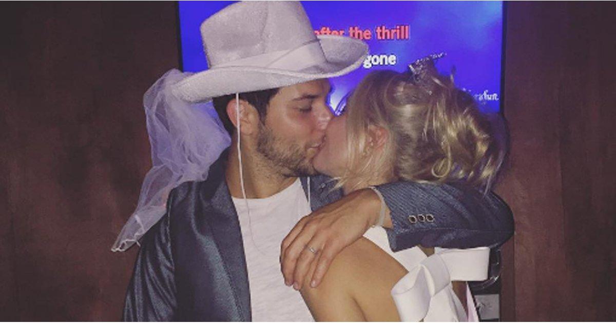 Anna Camp and Skylar Astin Celebrate Their Final Days of Being Single