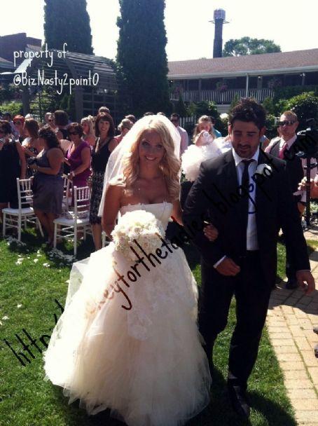 Cal Clutterbuck and Cassie DePalo marriage photo