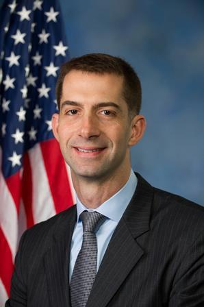 Chair Of The Imbecile Caucus: Sen. Tom Cotton Proudly Stands At The