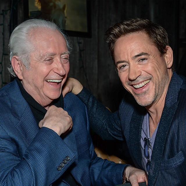 Robert Downey Sr & Jr Together At Cinefamily's Fundr